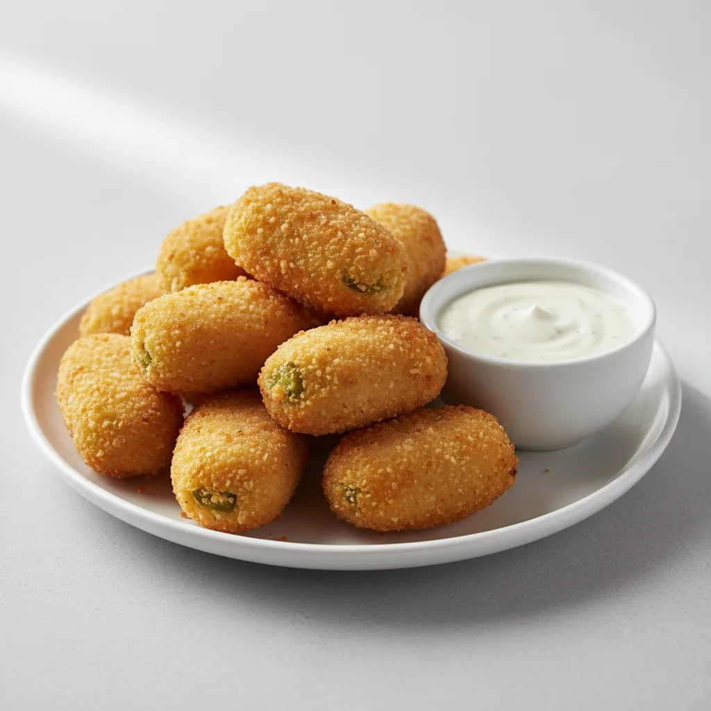 Jalapeno Poppers with Ranch Dressing Jalapeno Poppers with Ranch Dressing