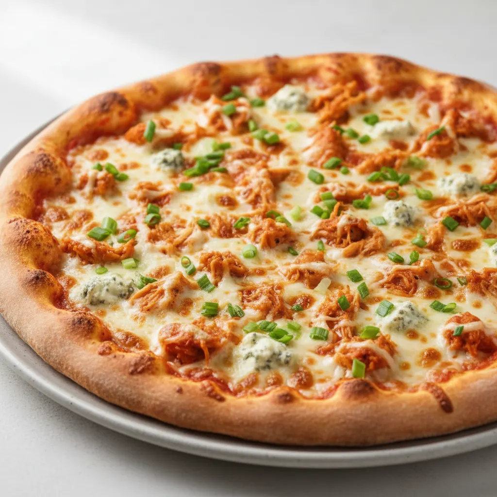 Medium Buffalo Pizza Medium Buffalo Pizza