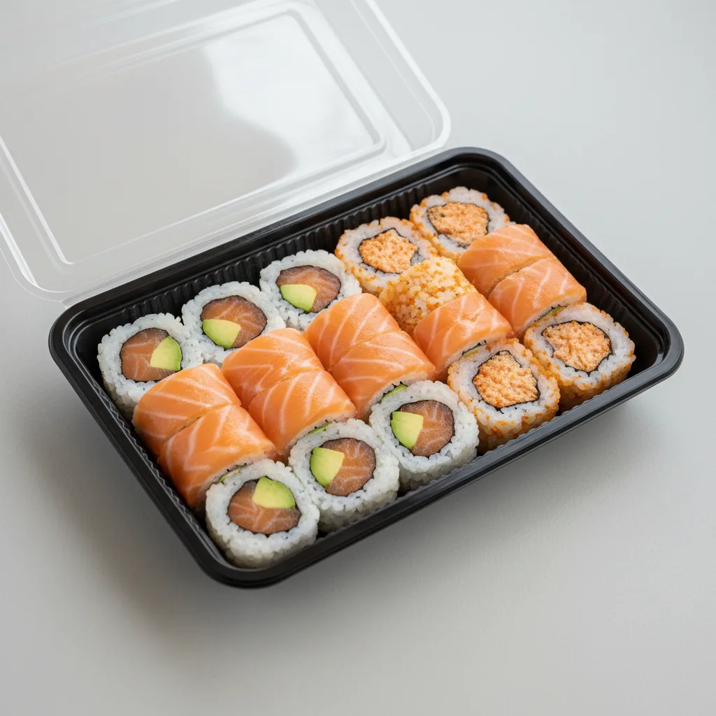 Salmon Duo Bento Box (16 Pieces) Salmon Duo Bento Box (16 Pieces)