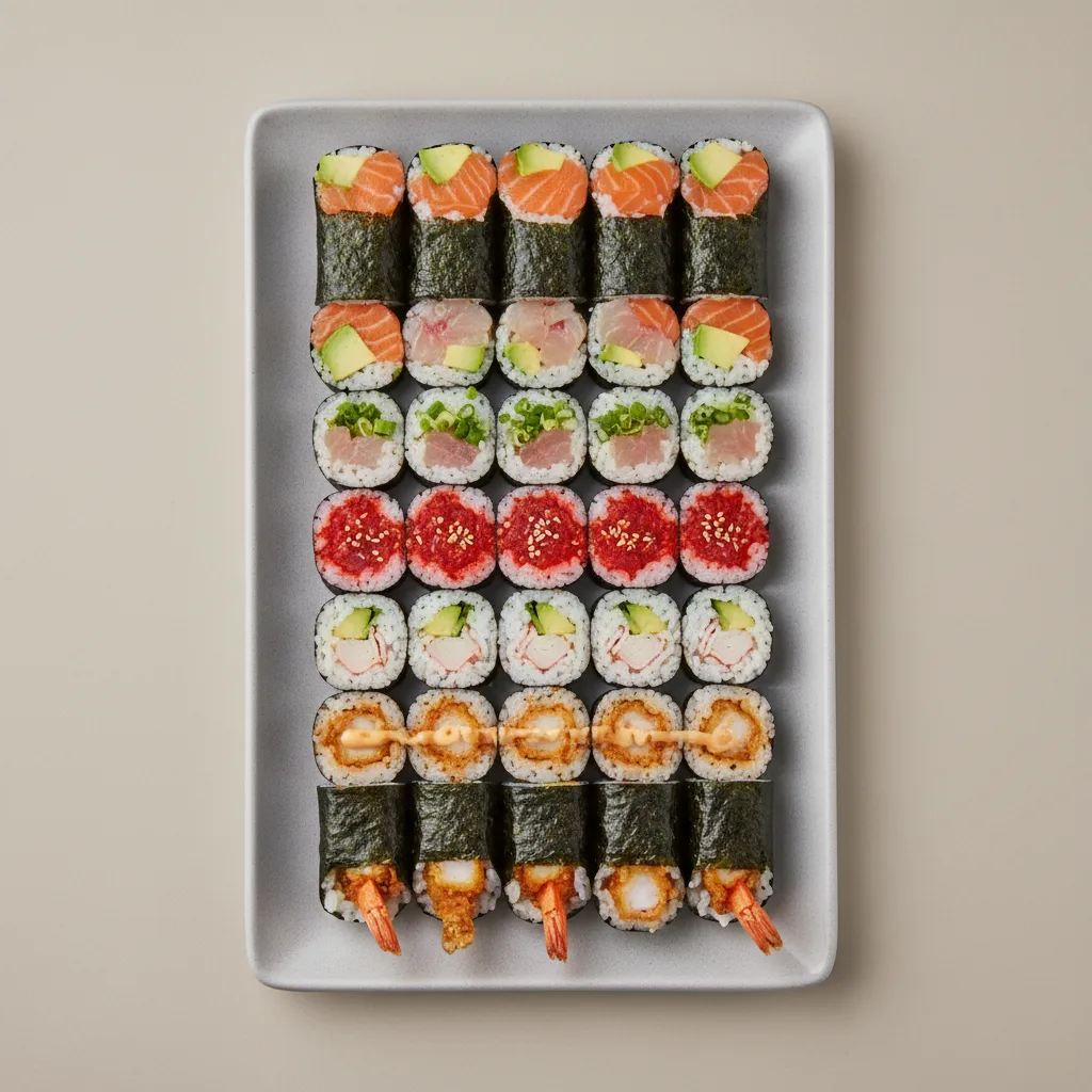 Standard Handroll Platter (5 Varieties) Standard Handroll Platter (5 Varieties)
