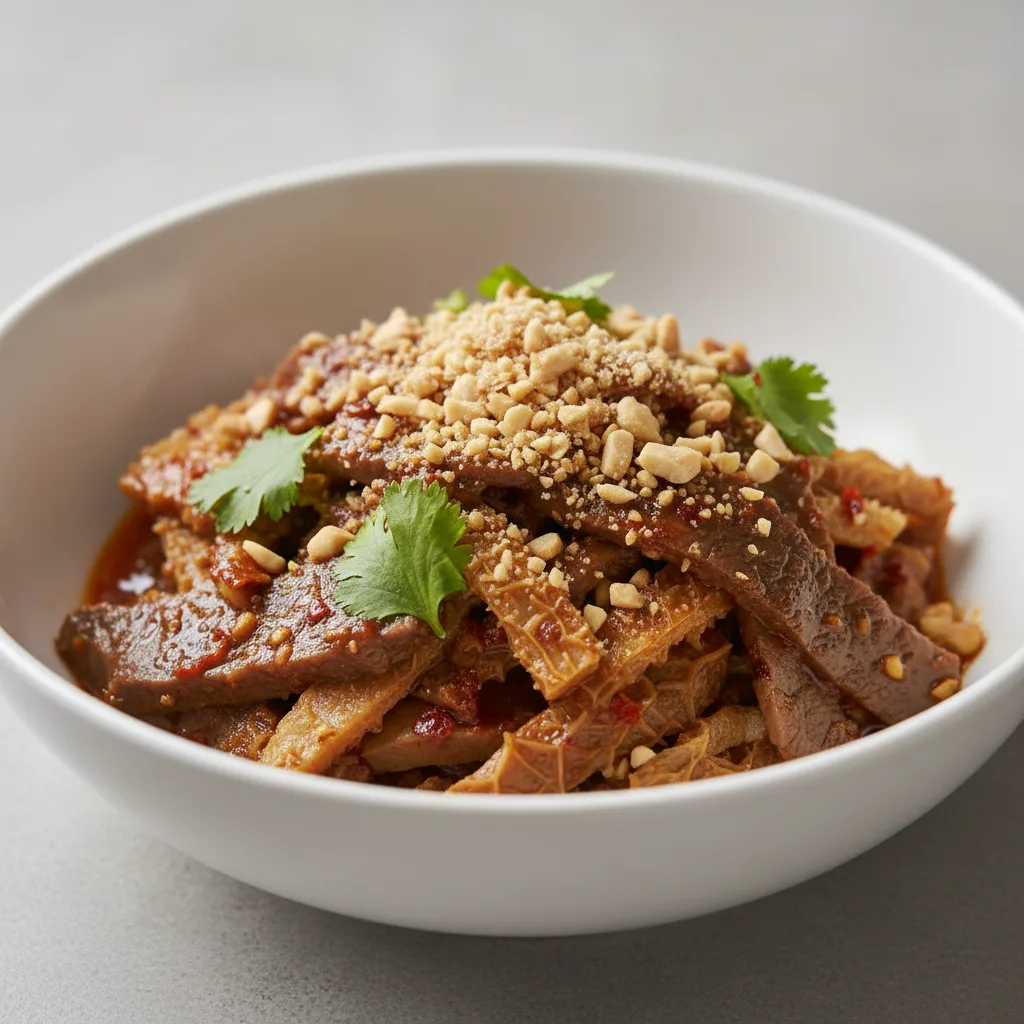 Beef Delicacy in Chili Sauce Beef Delicacy in Chili Sauce