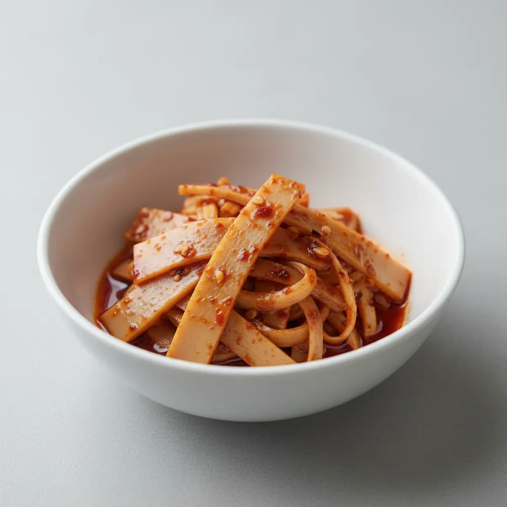 Red Oil Bamboo Shoots Red Oil Bamboo Shoots