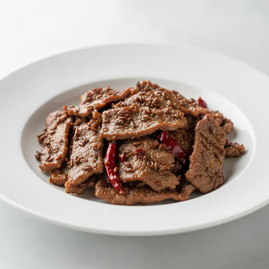 Spicy Cumin Beef Spicy Cumin Beef