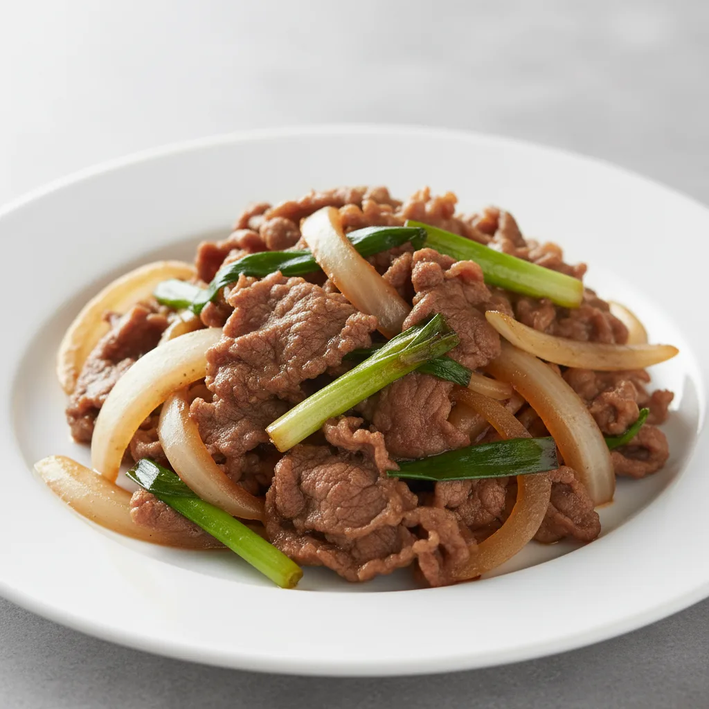 Stir-Fried Onion Beef Stir-Fried Onion Beef