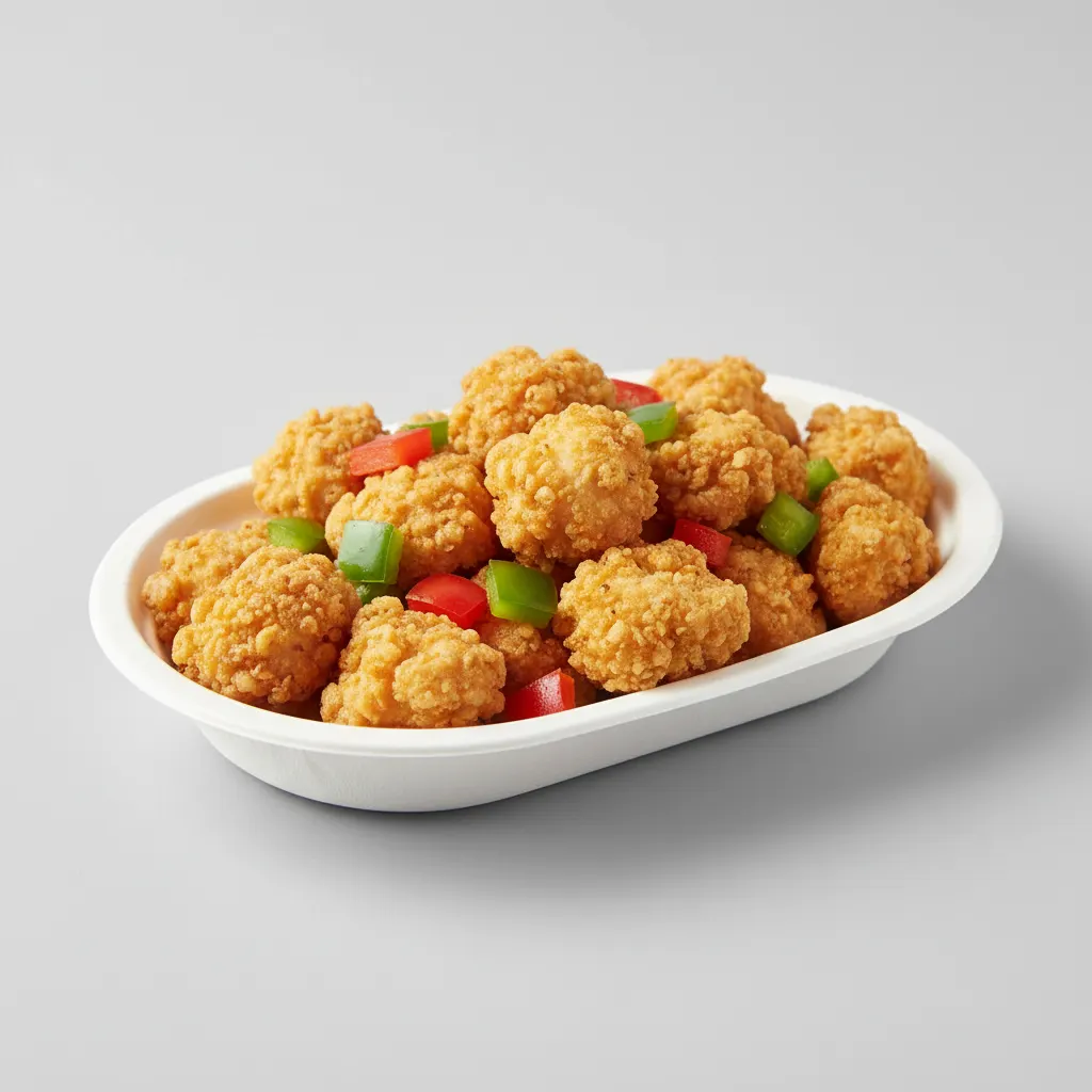 Popcorn Chicken Tray Popcorn Chicken Tray