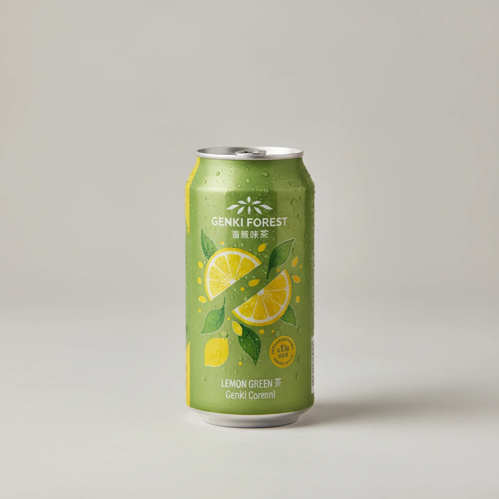 Genki Forest Lemon Green Tea Genki Forest Lemon Green Tea