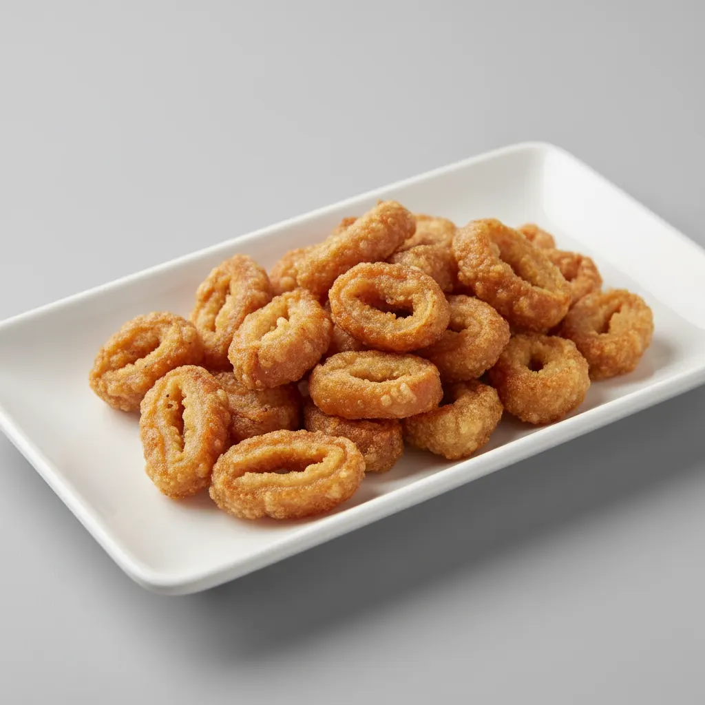 Dried Fried Intestines Tray Dried Fried Intestines Tray