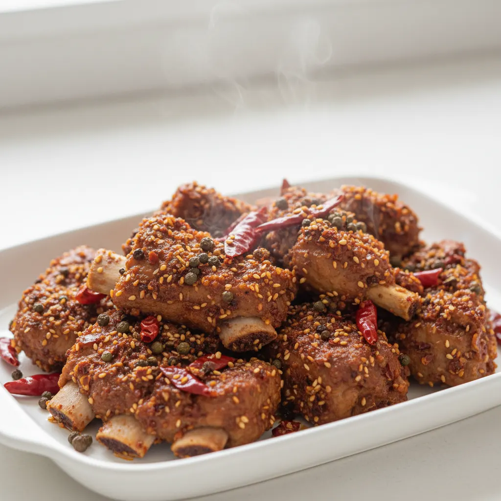 Mala Dry Pot Ribs Tray Mala Dry Pot Ribs Tray