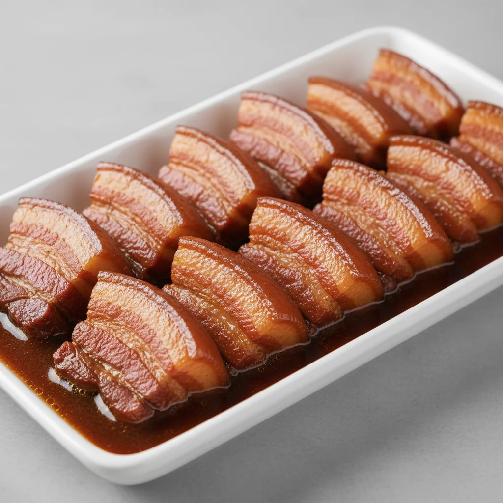 Stewed Pork Belly Tray Stewed Pork Belly Tray