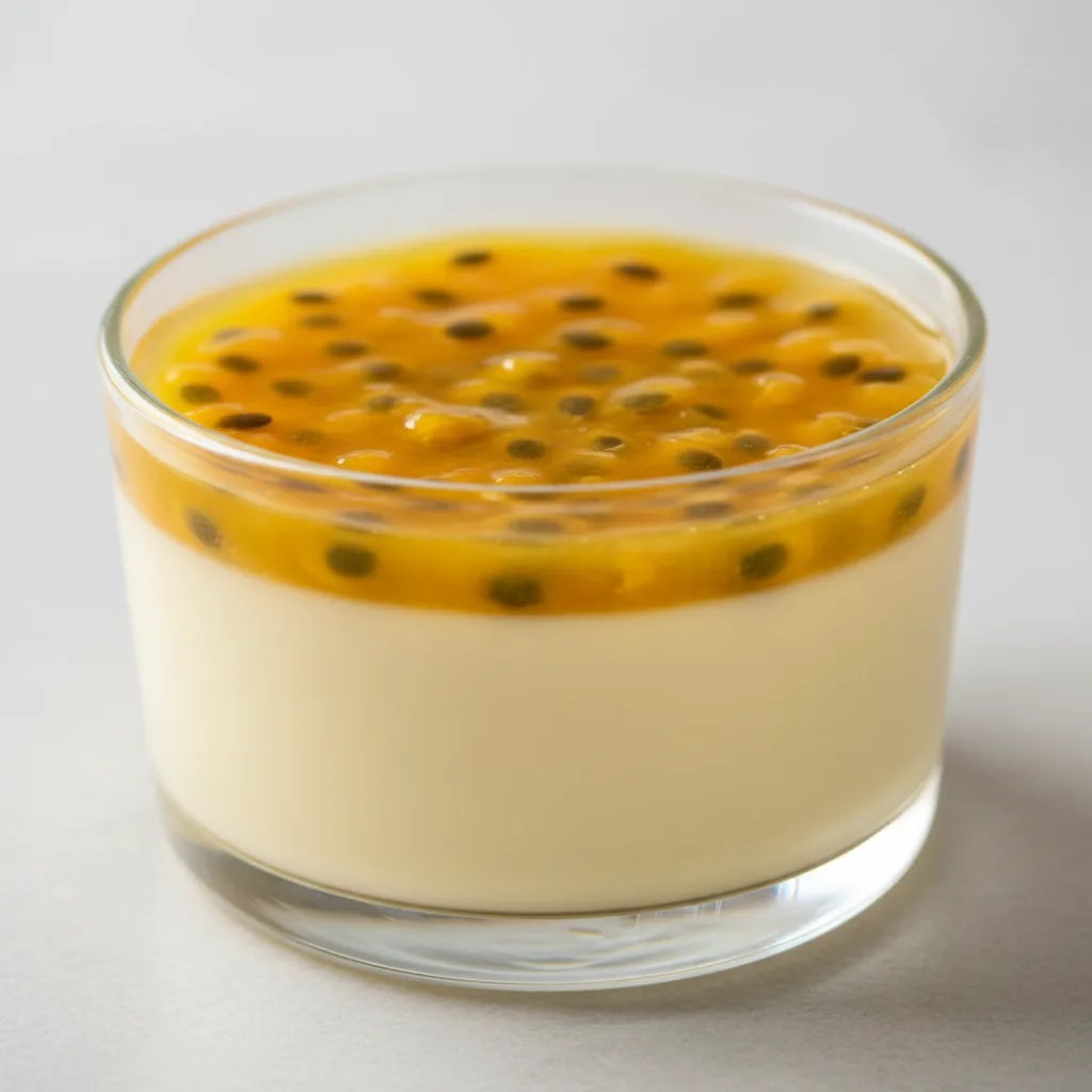 Passion Fruit Panna Cotta Passion Fruit Panna Cotta