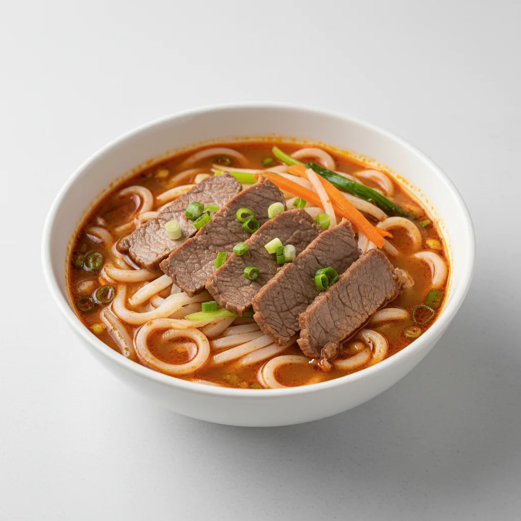 Spicy Beef Rice Noodle Spicy Beef Rice Noodle