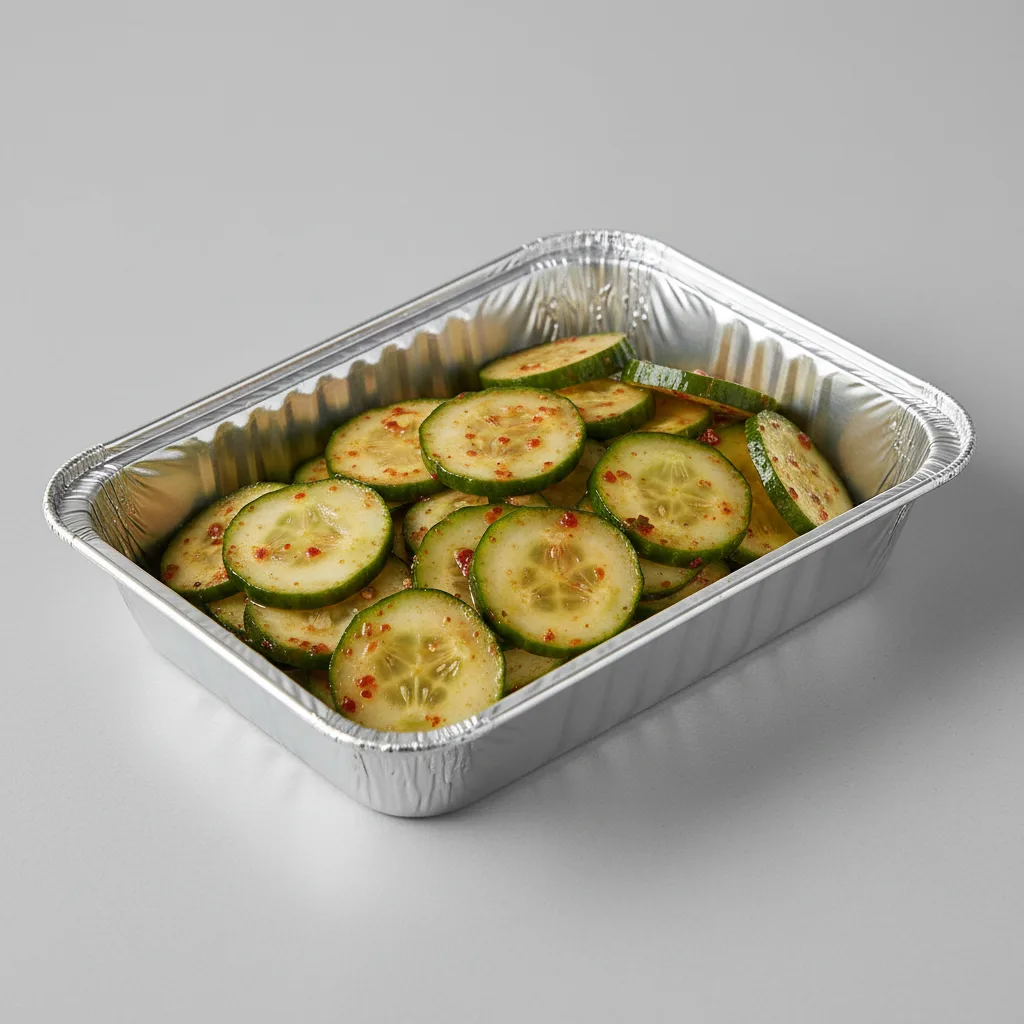 Cucumber Salad Tray Cucumber Salad Tray