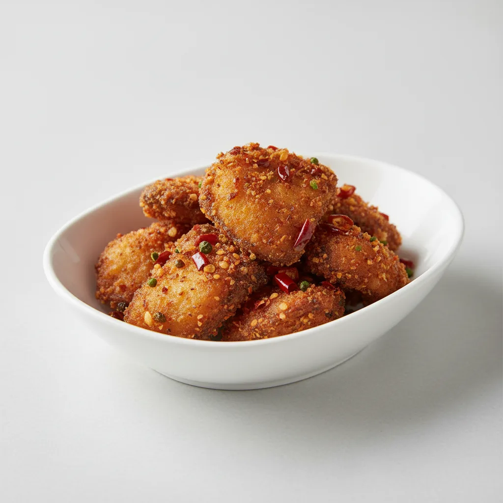 Dry Fried Spicy Fish Filet Dry Fried Spicy Fish Filet