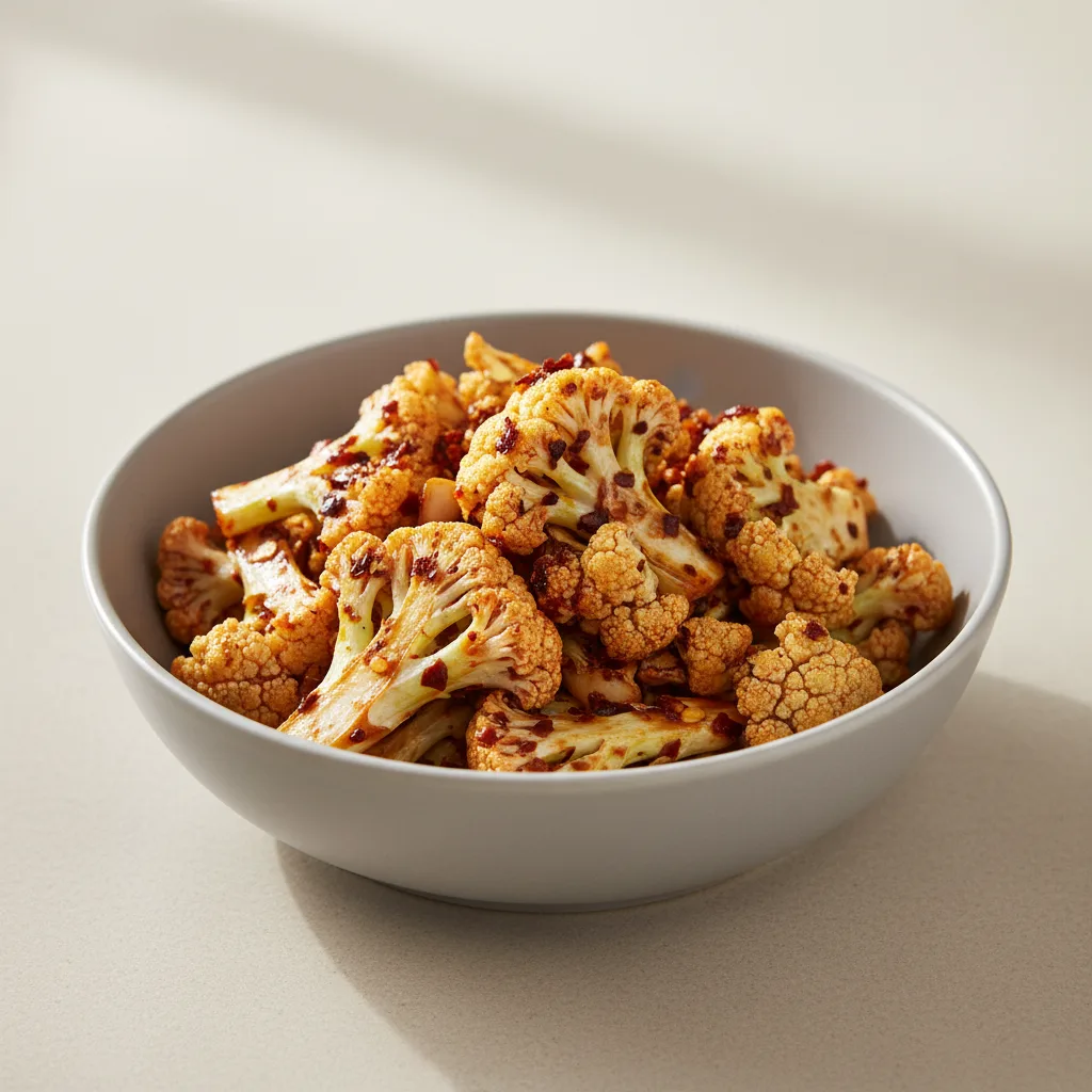 Spicy Stir-Fried Chinese Cauliflower Spicy Stir-Fried Chinese Cauliflower