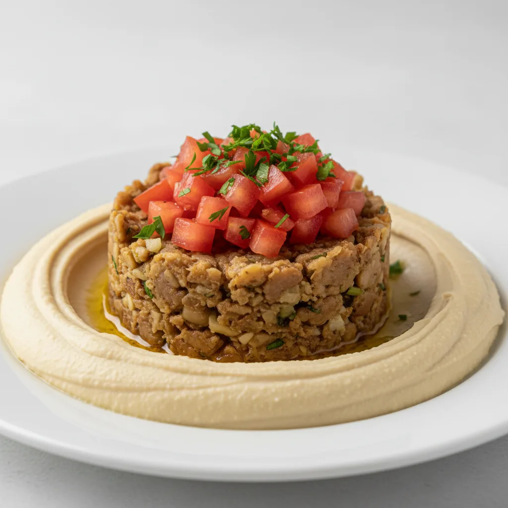 Foul with Hummus Foul with Hummus