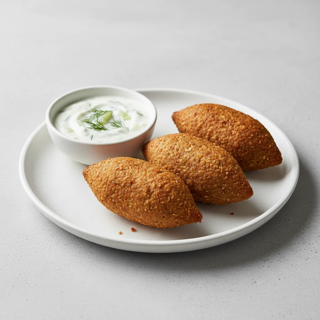 Fried Stuffed Kibbeh Fried Stuffed Kibbeh
