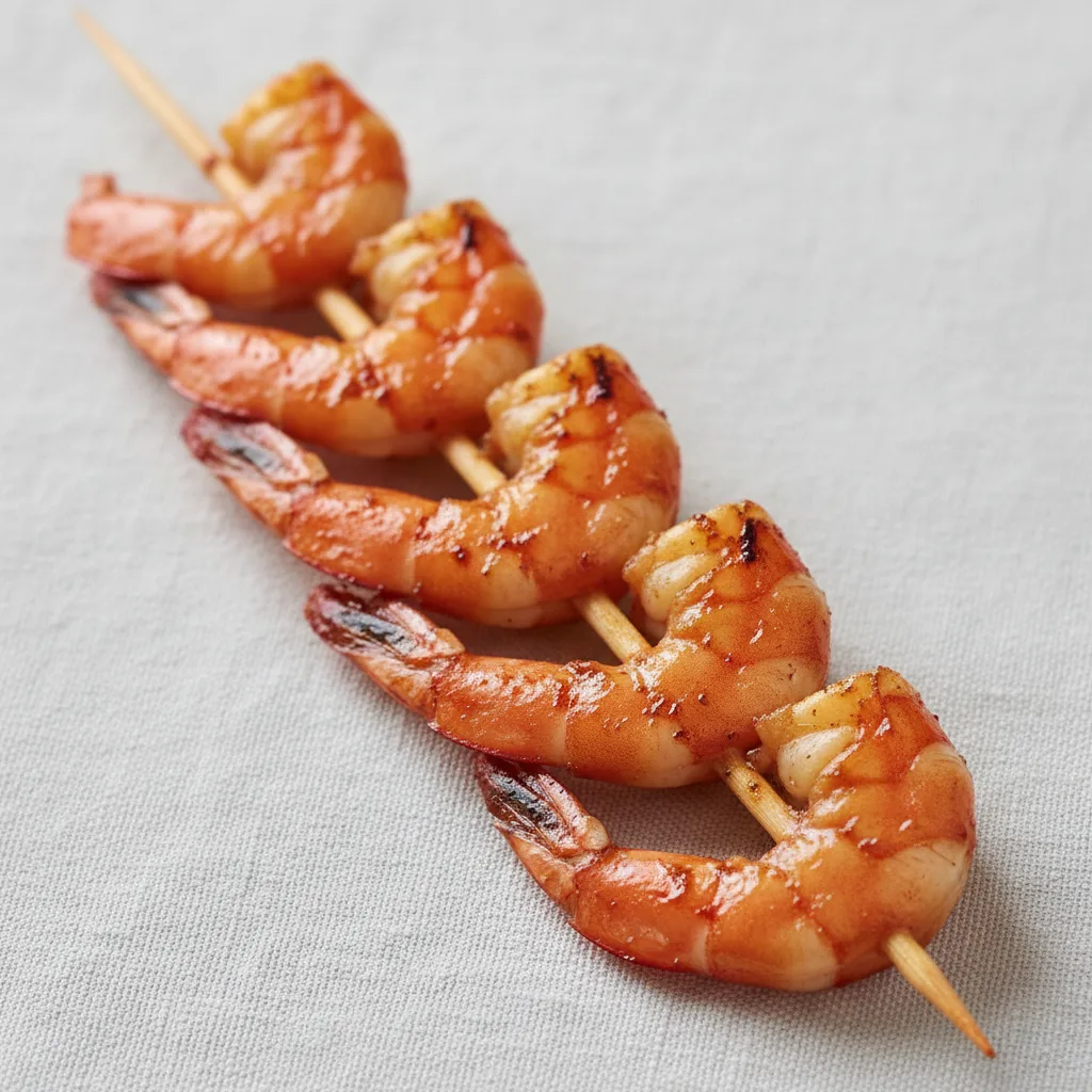 Skewer of Shrimp Skewer of Shrimp