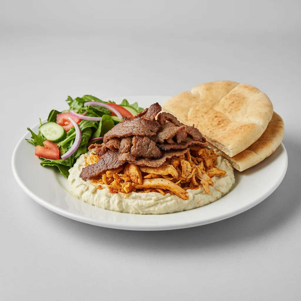 Baba Ghanouj with Meat Baba Ghanouj with Meat