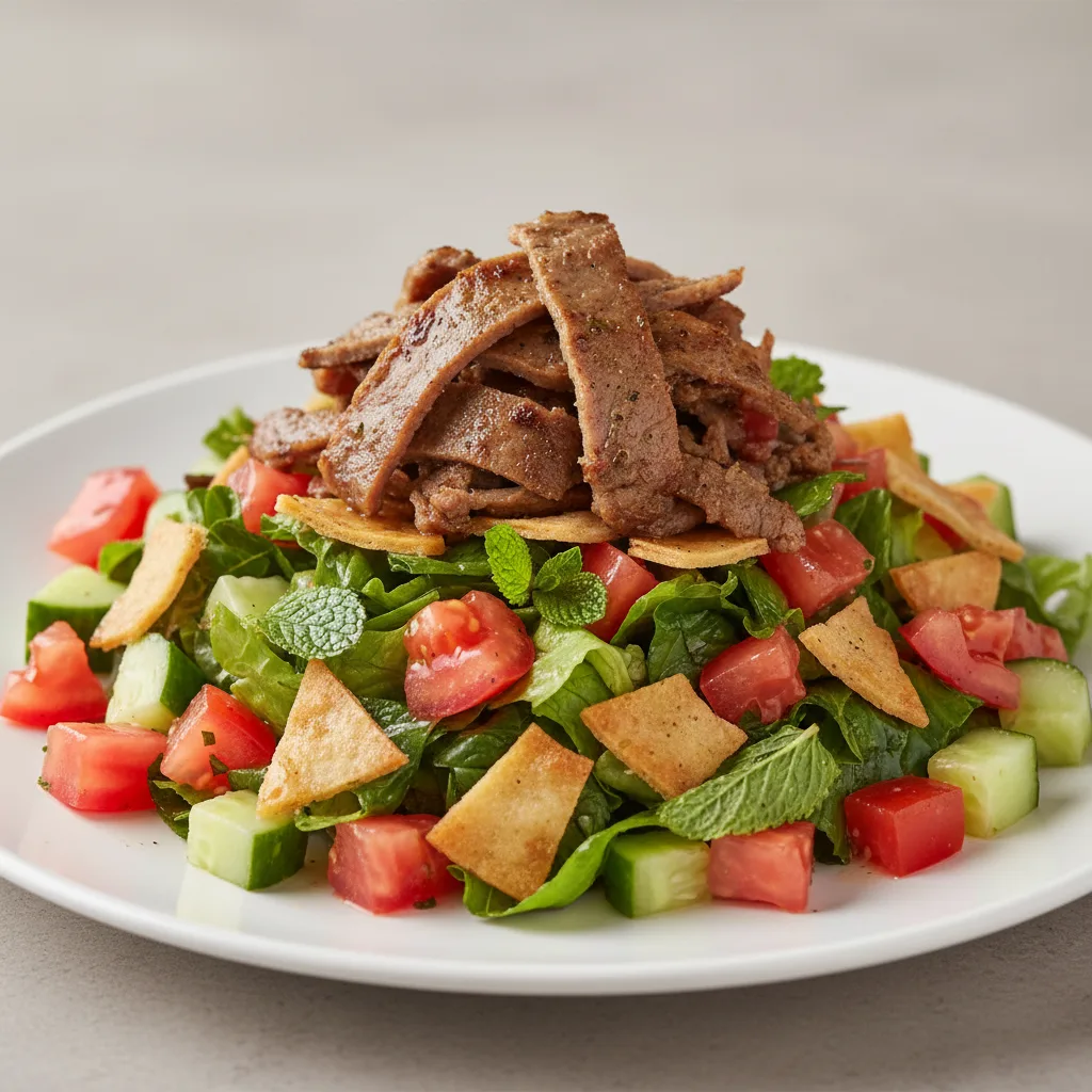 Gyros Fatouch Salad Gyros Fatouch Salad