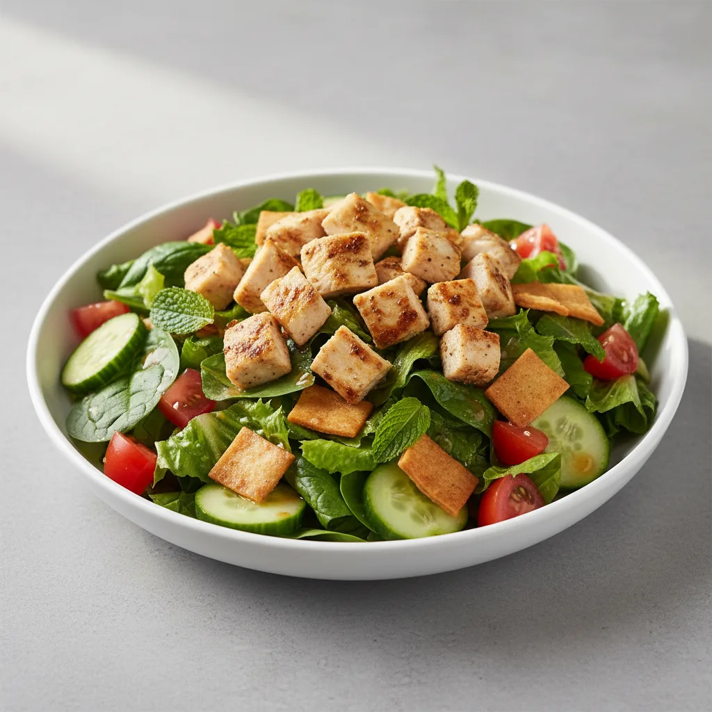 Chicken Fatouch Salad Chicken Fatouch Salad