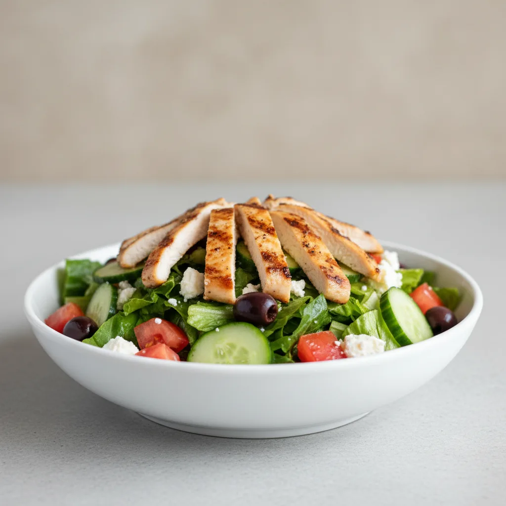 Chicken Greek Salad Chicken Greek Salad
