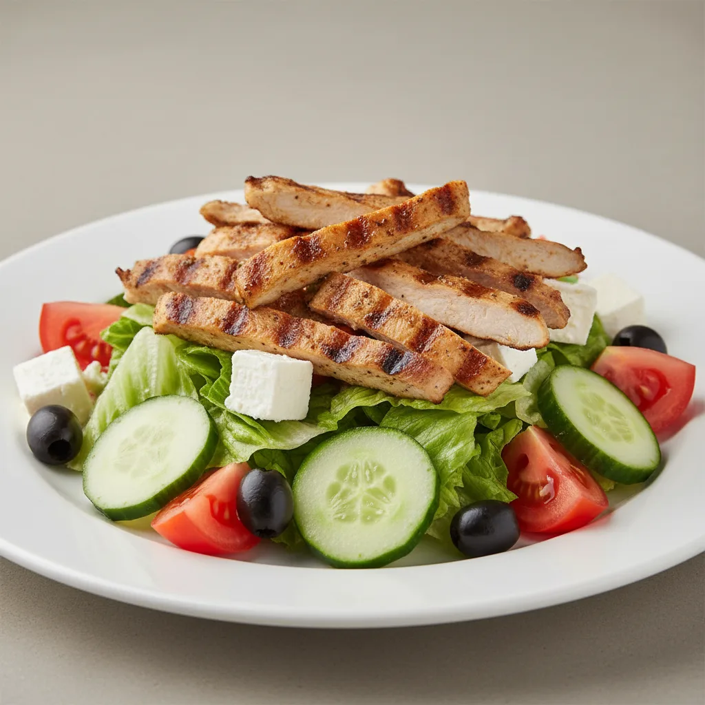 Greek Salad with Meat Greek Salad with Meat