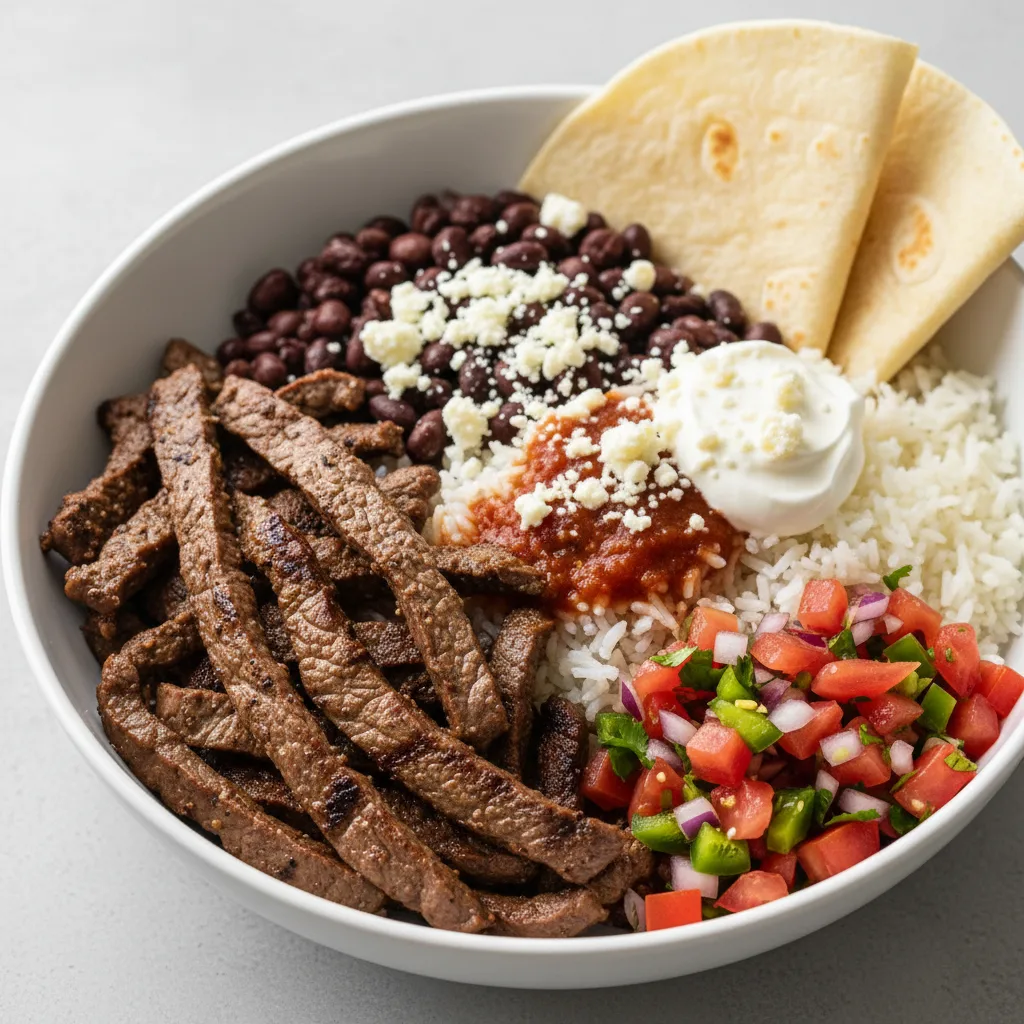 Carne Asada Burrito Bowl Carne Asada Burrito Bowl