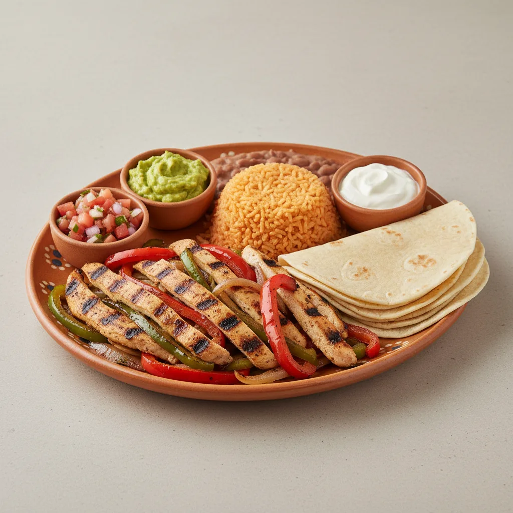 Grilled Chicken Flaming Fajitas Grilled Chicken Flaming Fajitas