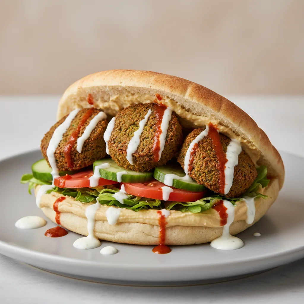 Falafel Pita Falafel Pita