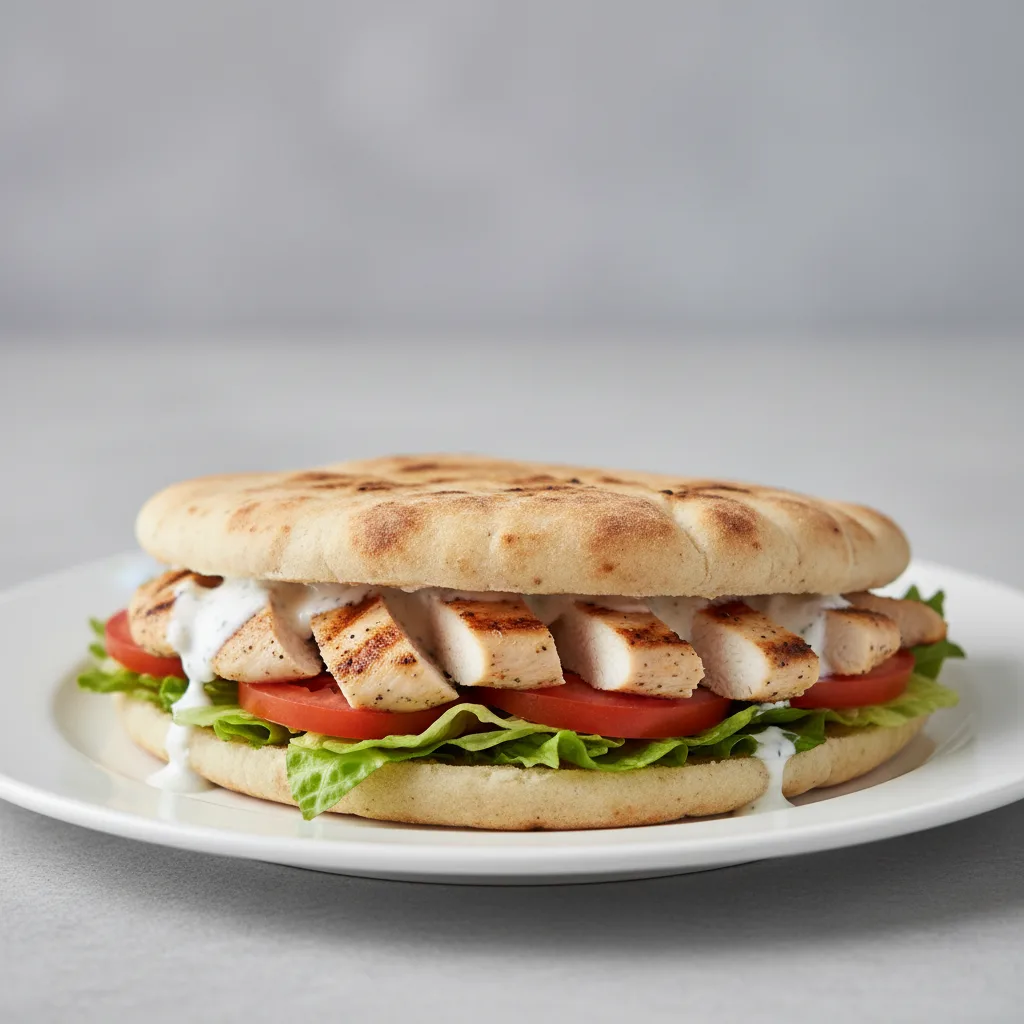 Grilled Chicken Pita Grilled Chicken Pita