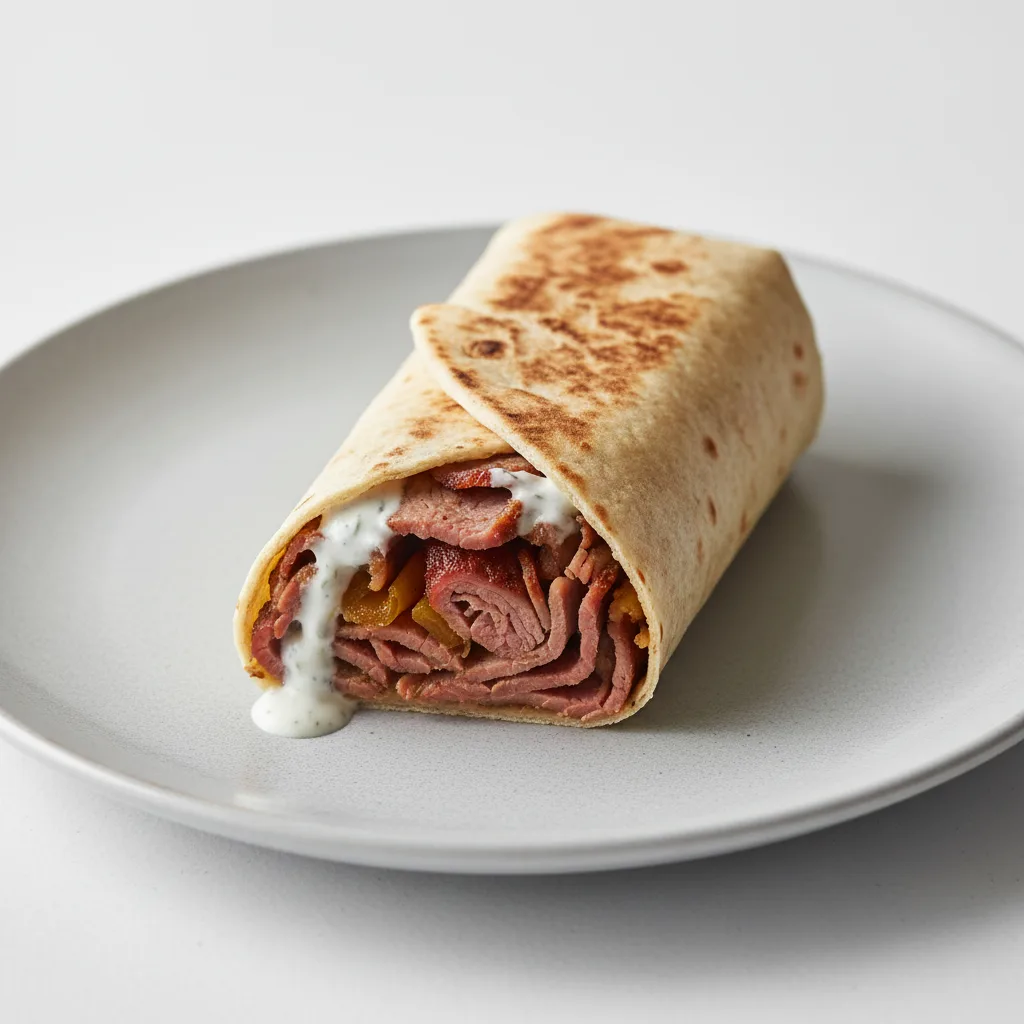 Lamb Shawarma Wrap Lamb Shawarma Wrap