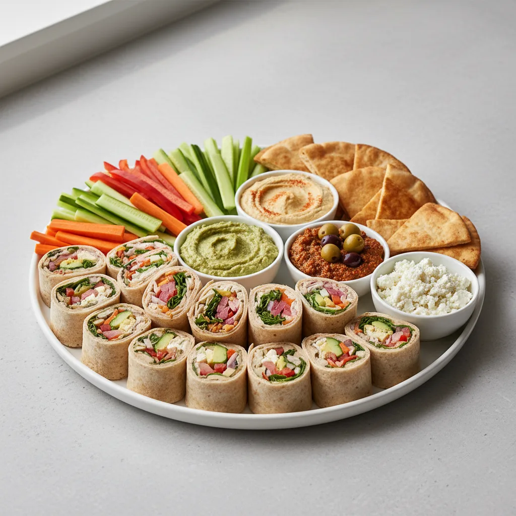 Wraps Party Tray Wraps Party Tray