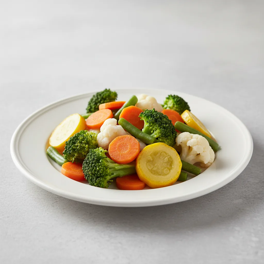 Steamed Mixed Vegetables Steamed Mixed Vegetables