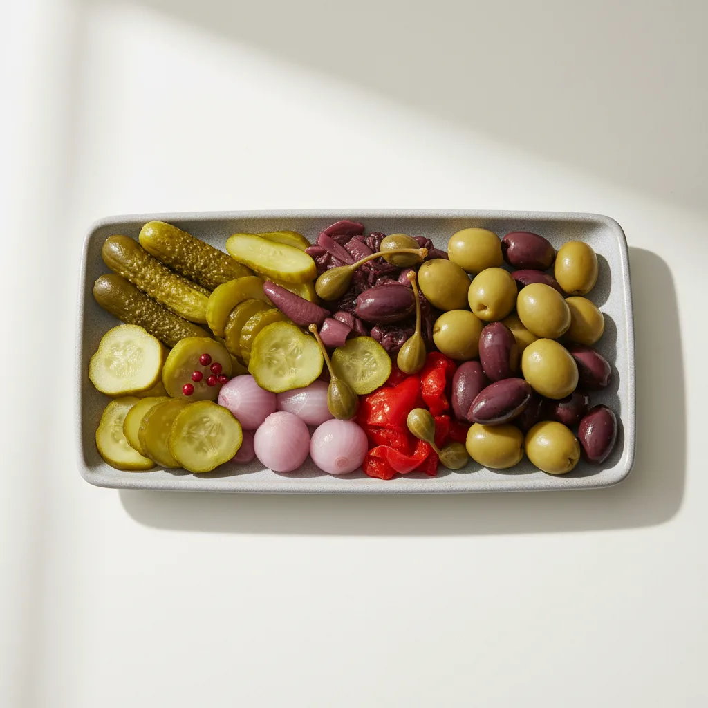 Pickles and Olives Tray Pickles and Olives Tray