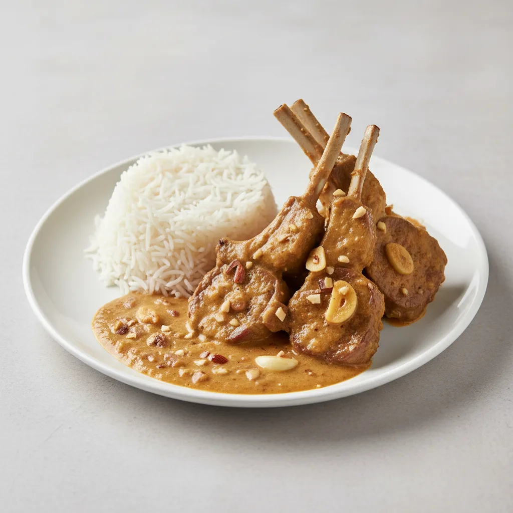 Rack of Lamb Korma Rack of Lamb Korma