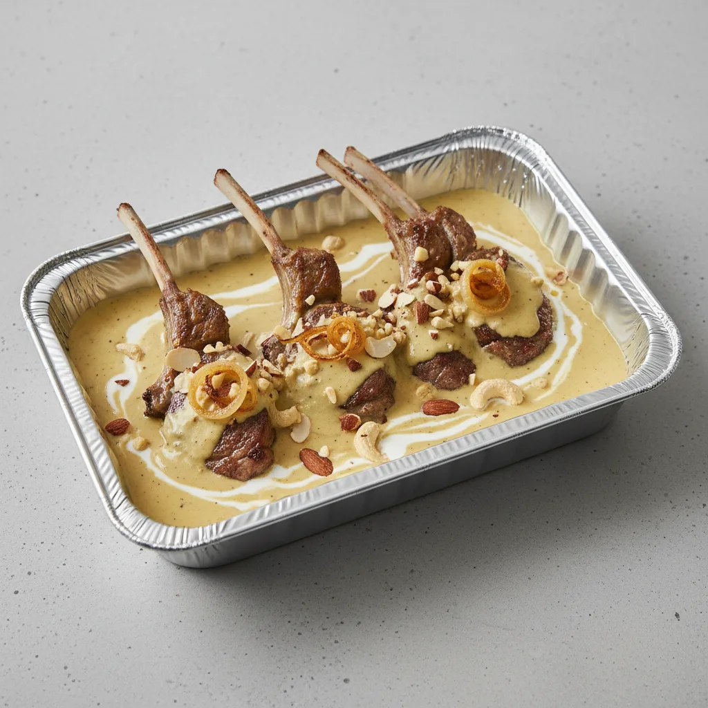 Rack of Lamb Korma Tray Rack of Lamb Korma Tray