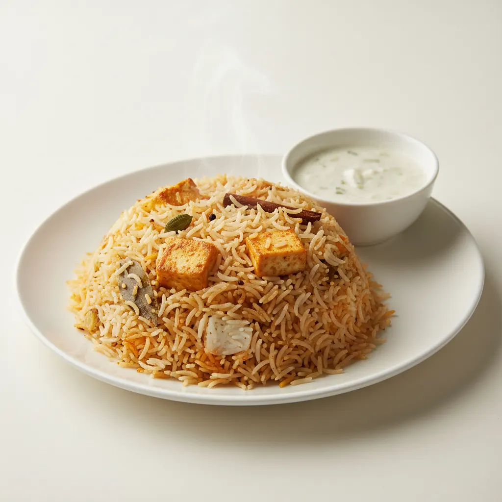 Paneer Biryani Paneer Biryani