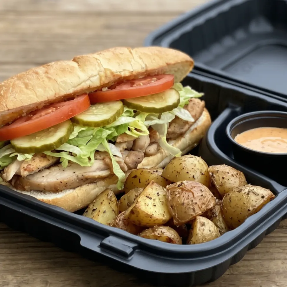Magnolia Chicken Po' Boy