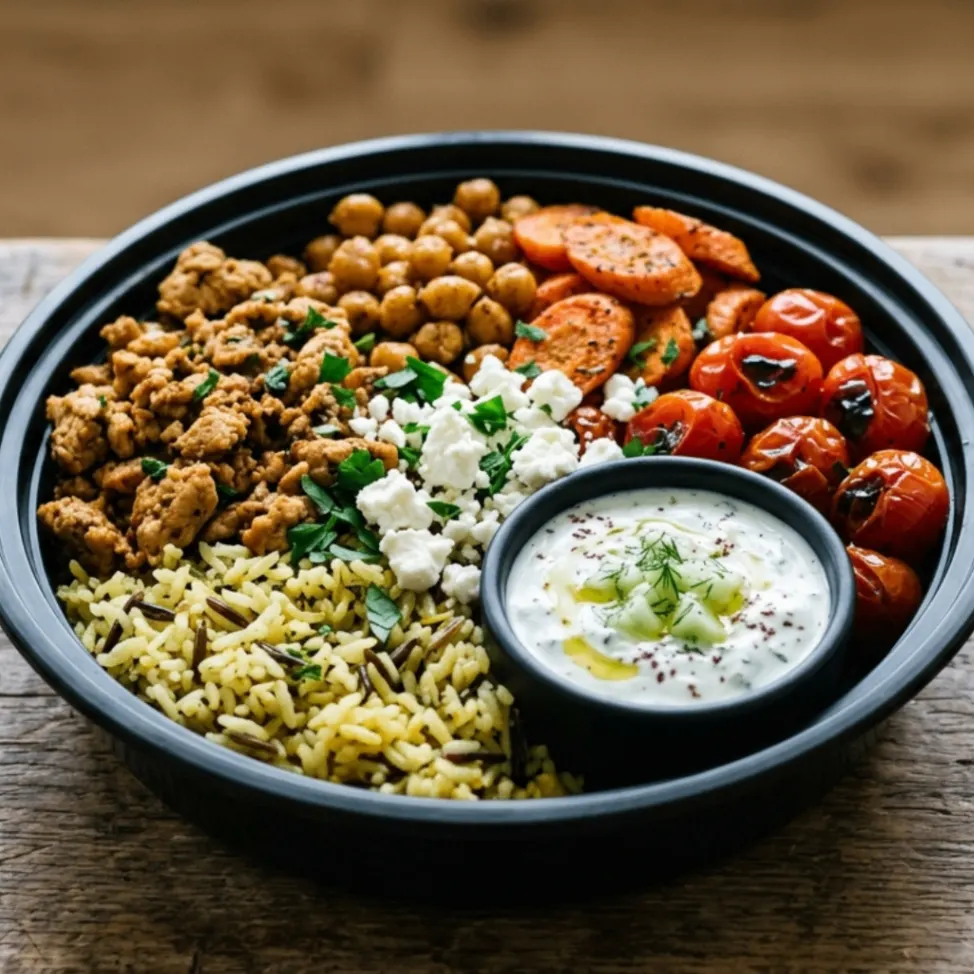 Mediterranean Power Bowl