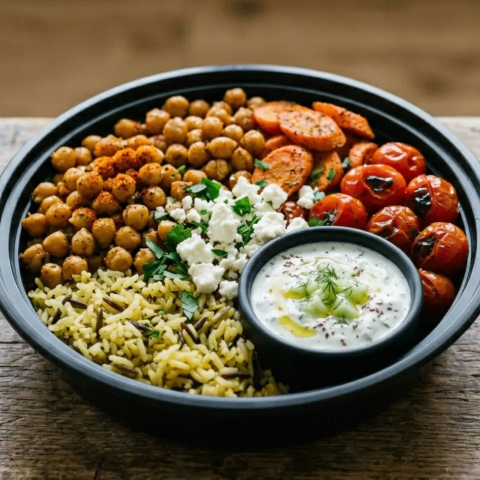 Vegetarian Mediterranean Power Bowl