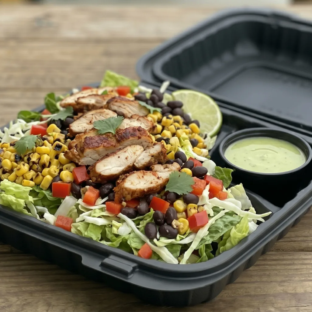 Mexican Chicken Chopped Salad