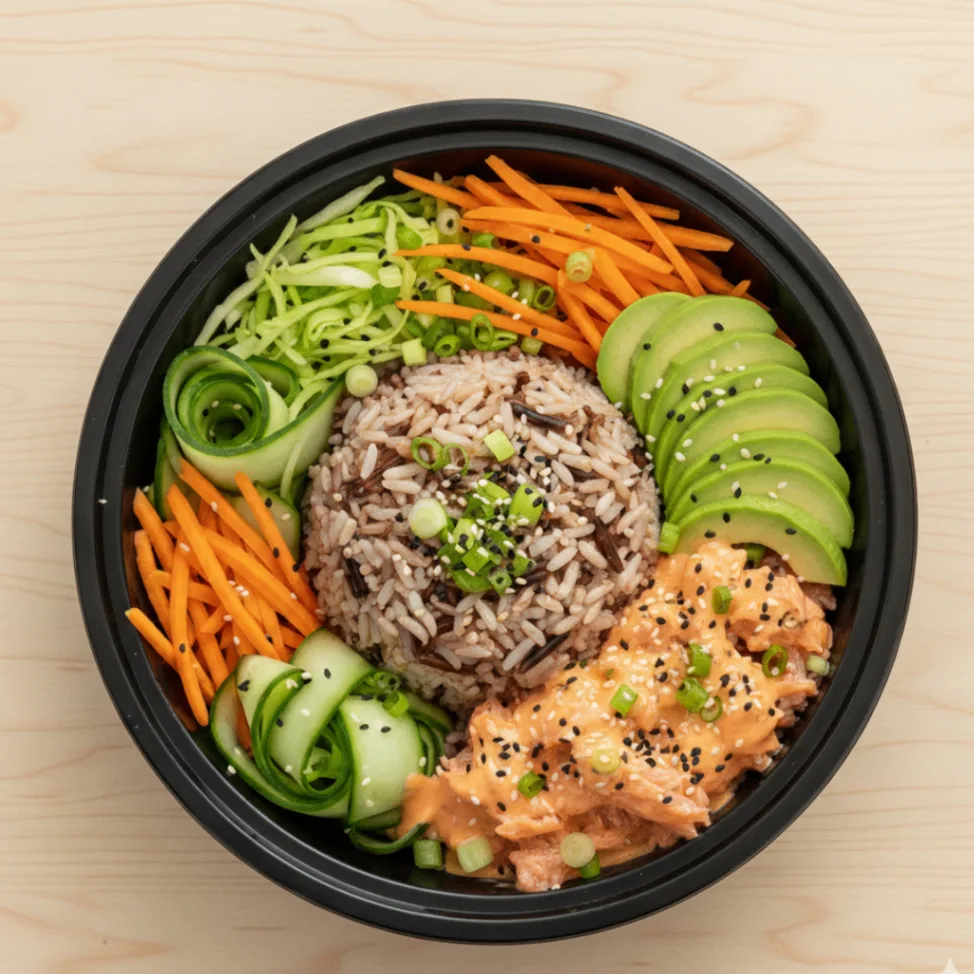 Spicy Smoked Salmon Poke