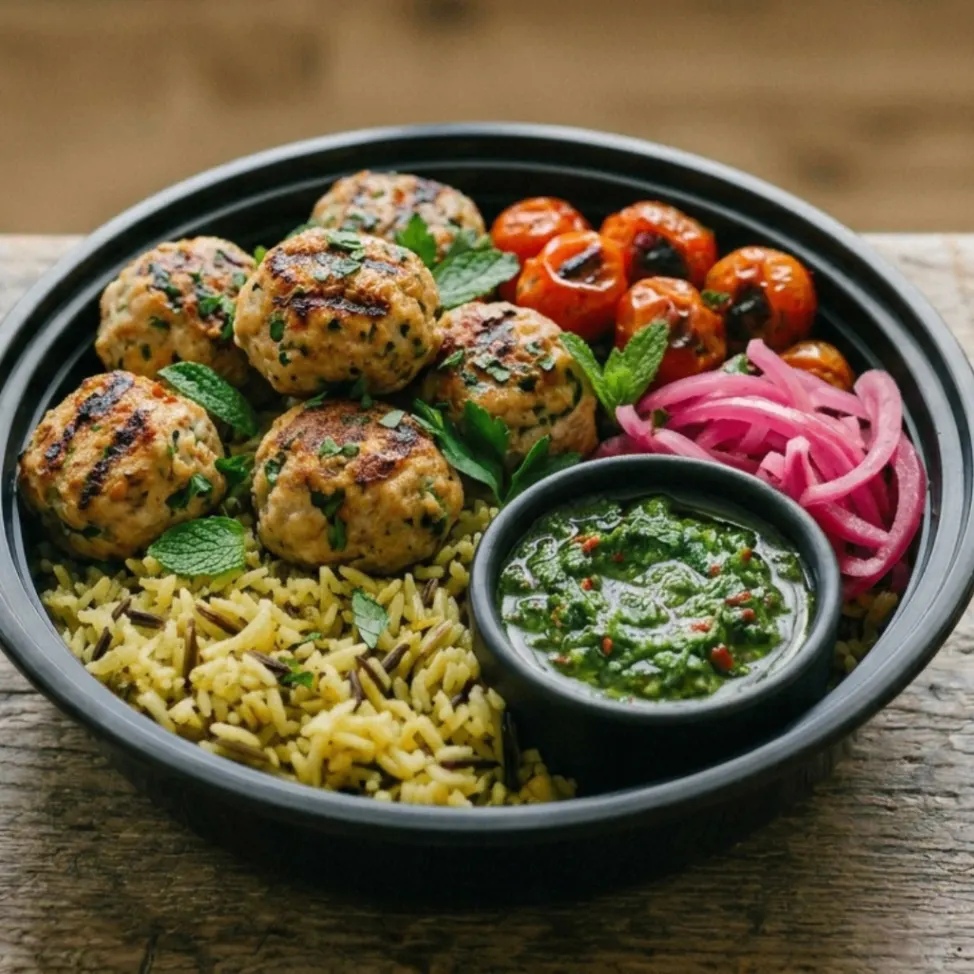 Chicken Kafta Bowl