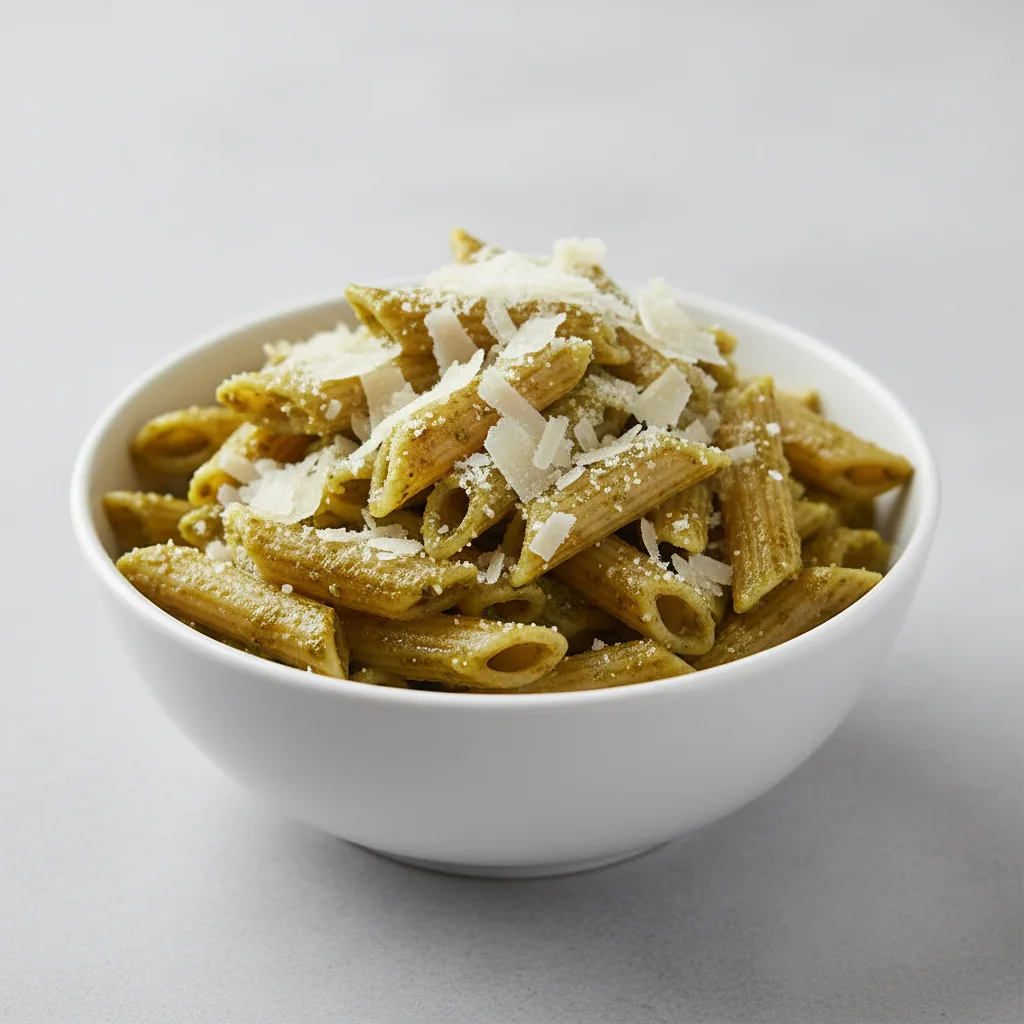 Gluten Free Penne With Pesto and Parmesan Gluten Free Penne With Pesto and Parmesan