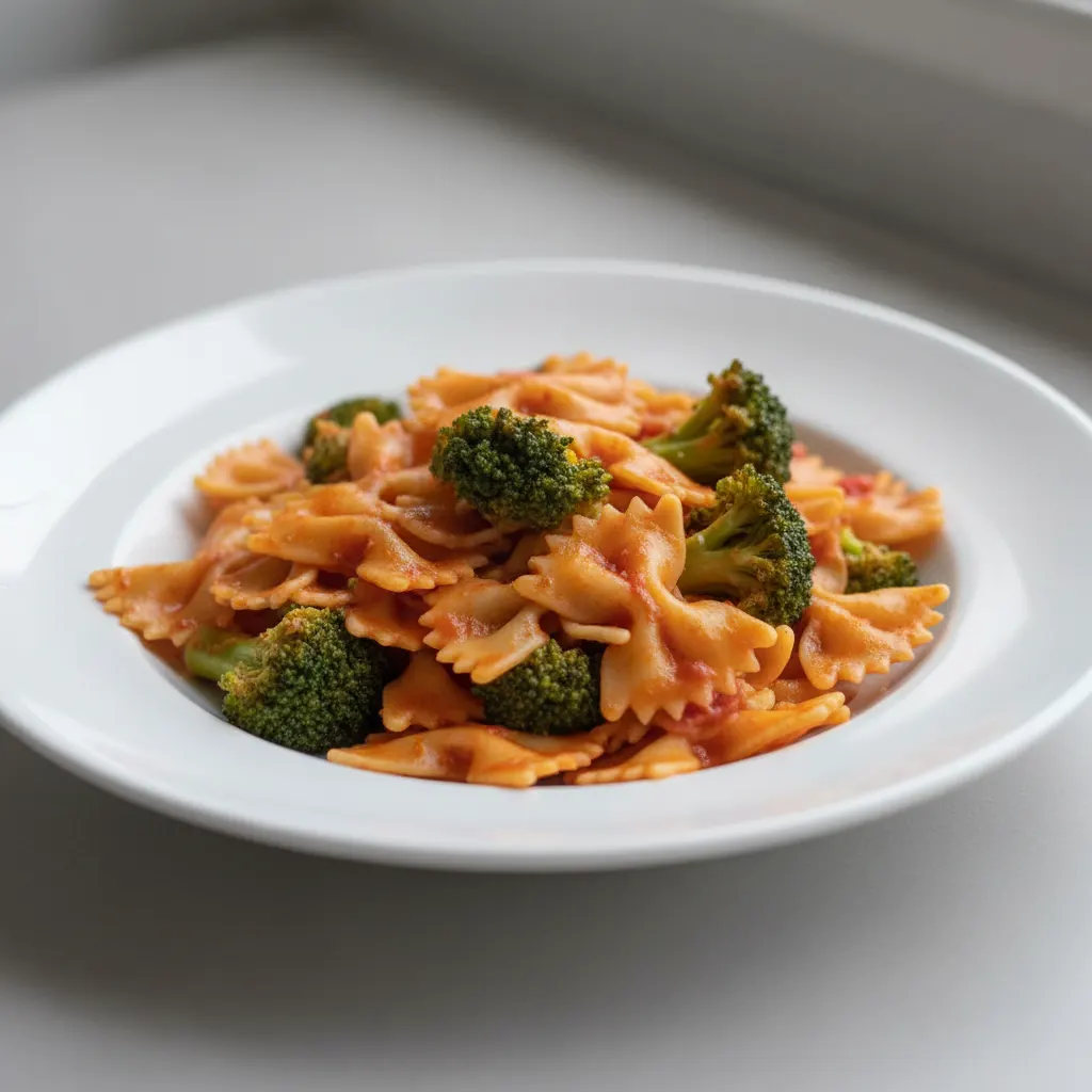 Bow Tie With Arrabiata and Broccoli Bow Tie With Arrabiata and Broccoli