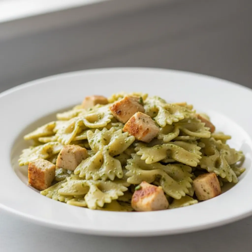 Bow Tie With Chicken Pesto Bow Tie With Chicken Pesto