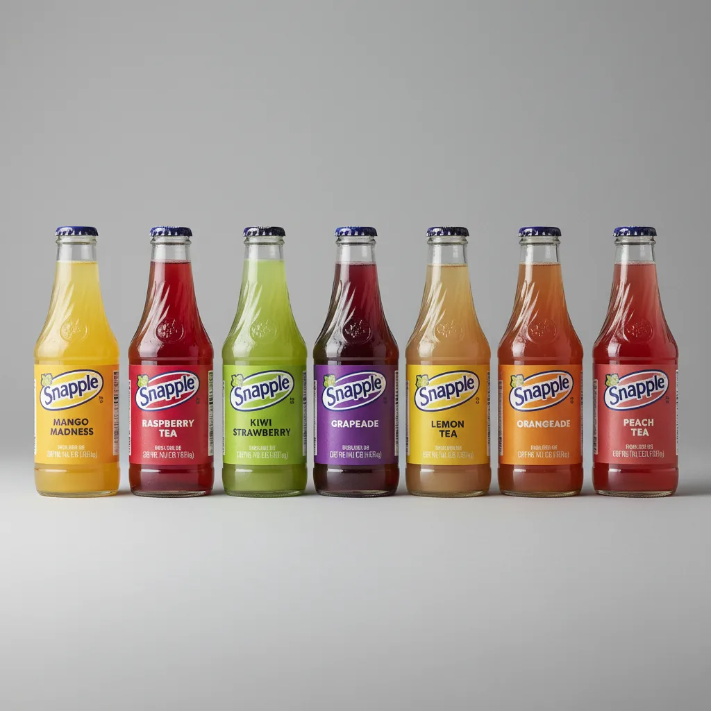 Snapple Fruit Flavors Snapple Fruit Flavors