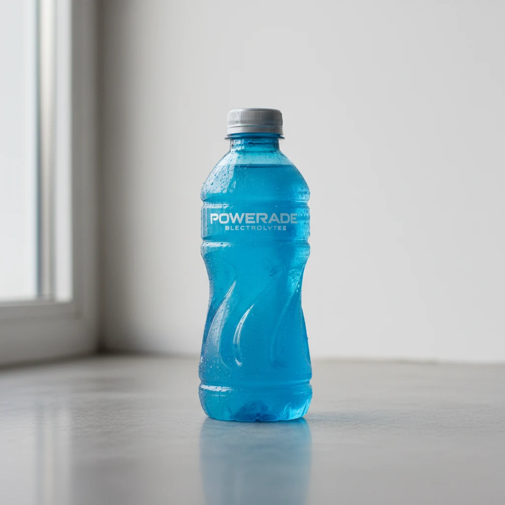Powerade Blue Bottle Powerade Blue Bottle