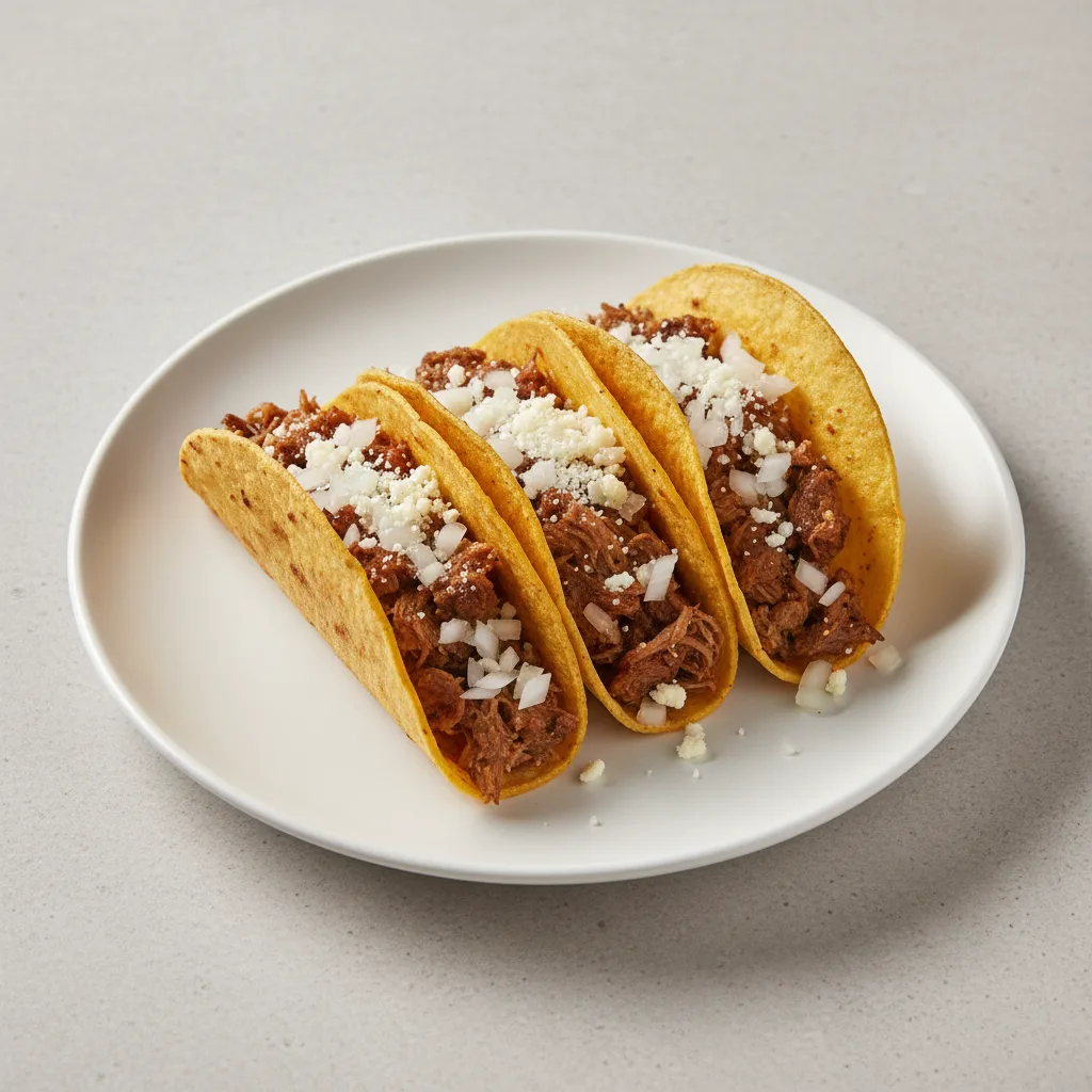 Three Corn Tacos