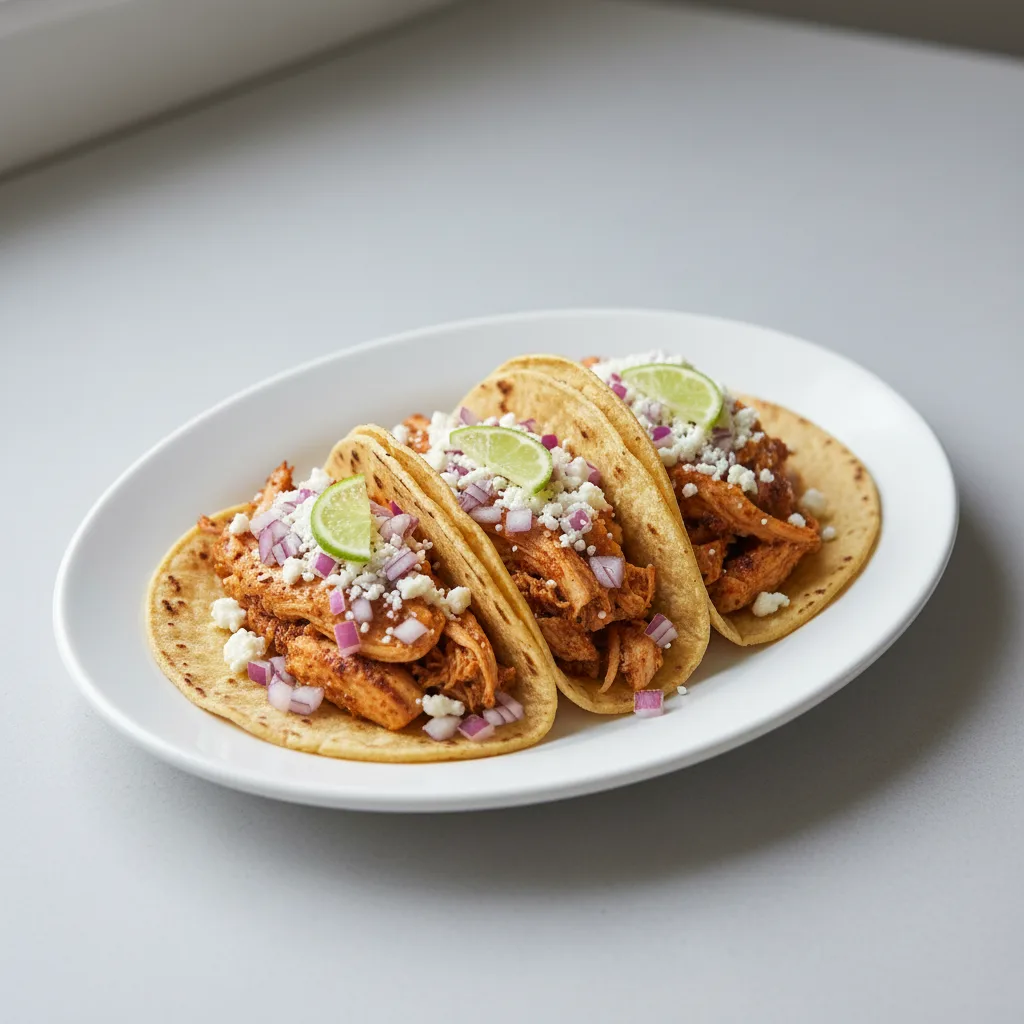 Three Corn Tortilla Tacos